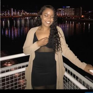 MIDI DRESS THAT’S PART MESH